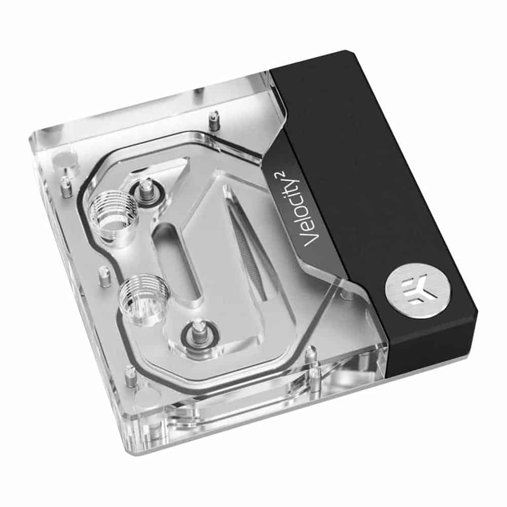 EK-Quantum Velocity² Intel 1700 Nickel + Plexi CPU Water Block